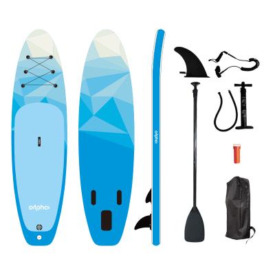 China OEM/ODM Unisex Inflatable Rack Up Paddle Board China Factory Manufacturer Racing Kayak Paddleboard Surfboard For Racing Touring Yoga for sale