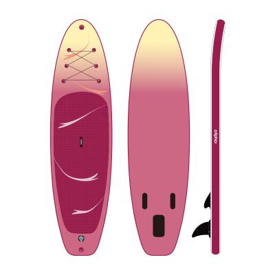 China OEM/ODM 2023 Unisex Stand Up Inflatable Surfboard All Round Board For Beginners Water Surfboard Stand Sup Water Adult Packing for sale