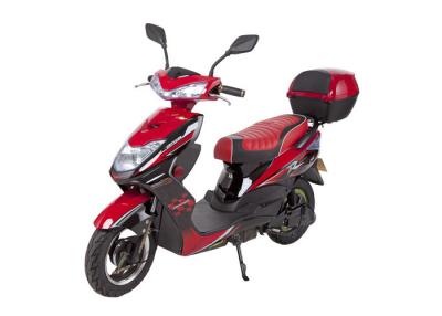 China 450W o 800W vespa eléctrica roja para los adolescentes, motocicleta sin cepillo en venta