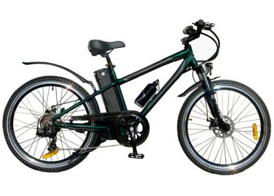 China Bicicleta elétrica preta feita sob encomenda da montanha dos adultos 250W para o terreno da montanha à venda