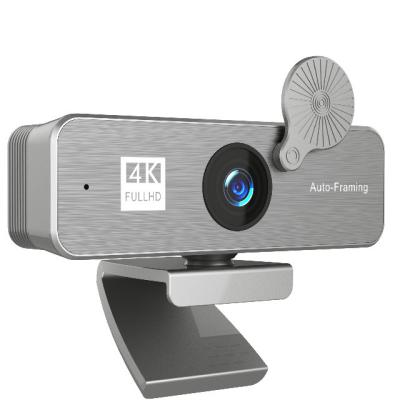 China AI tracking function AI Auto web conferencing cameras for Chat Web camera Computer Laptop PC Web Camera With Led Ring Light zu verkaufen