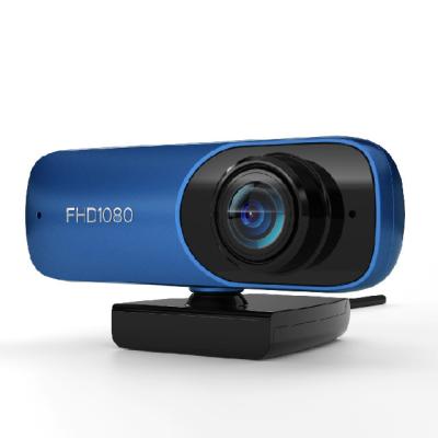 China 1080 Wide Angle Live Streaming built in Microphone Webcam for meeting en venta