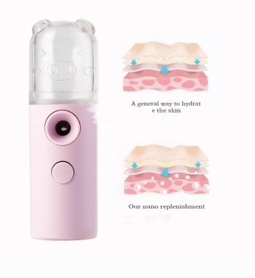 Κίνα new Amazon best seller USB Rechargeable Portable Humidifier Facial Steamer Water Replenishing Instrument προς πώληση