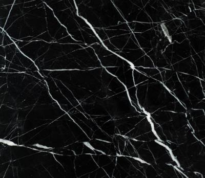 China Modern Italian Marble Slab Belgium Black And White Portoro Tile Polished Nero Marquina Marble Prices Black Marble Tile With White Vein for sale