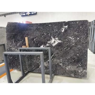 China Modern Chinese Gray Turkey Marble Price Dark Gray Marble Honed Slab Floor Chinese Glitter Wall for sale