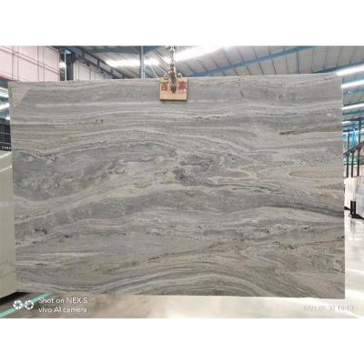 China Modern In Light Gray Silver White Serpeggiante Marble Palissandro Classico Marble Slab Price List for sale