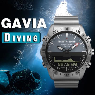 China Wifi North Edge GAVIA Quartz Business Sports Watch Online Smart Watch Mens Watches Waterproof 200m Altimeter Compass Dive for sale