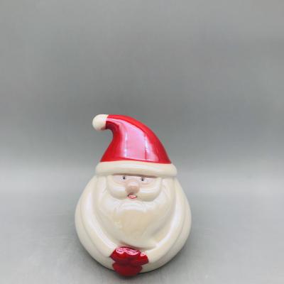 China Custom Brand Ceramic Santa Claus Christmas Decoration Eco - Friendly for sale