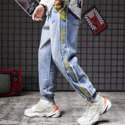 Cina I produttori di abbigliamento per gli uomini 100% del lavaggio degli enzimi del cotone di piccoli ordini ansima i pantaloni rigonfi hip-hop di sport maschii in vendita