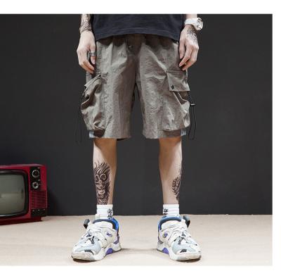 China Kein verblassendes Eco freundliche Grey Men Streetwear Shorts Größe S bis 6XL zu verkaufen