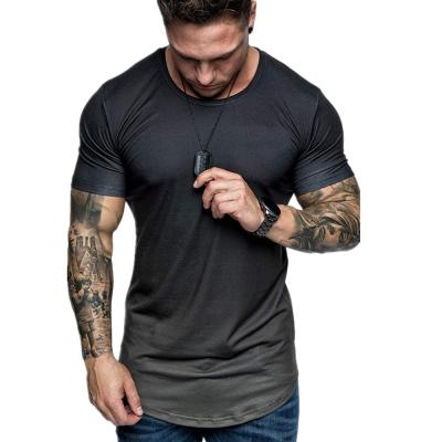 Chine Petit coton 3D d'habillement en lots imprimant le T-shirt lâche d'épaule de baisse pour les hommes à vendre