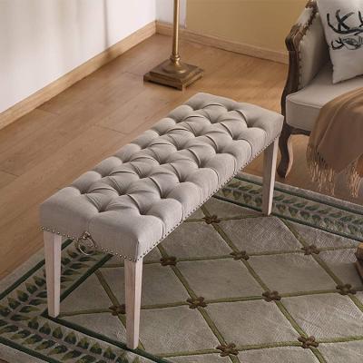 China Long Storage Bedroom Bed End Cloth Sofa Seat Couch Bench For Waiting, Installation for sale