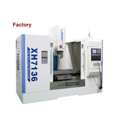 China Factory Mini Small CNC Milling Machine XH7136 CNC Milling Machine Price for sale