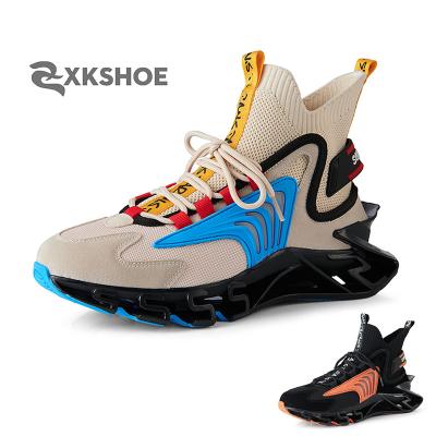 China Blade Sports Spike Sport Fashion Running Men Shoes Rubber Sneakers for sale