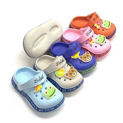 China CUSHIONING Eva Clog Shoes Cute Baby Garden Clogs Fashion Beach Cartoon Clogs for sale