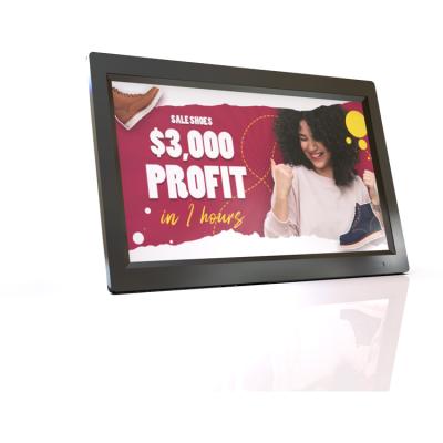 China Small Size LCD Digital Signage Advertising Players Digital Signage 14 Inch Wall Mount LCD Advertising Display Screen for sale