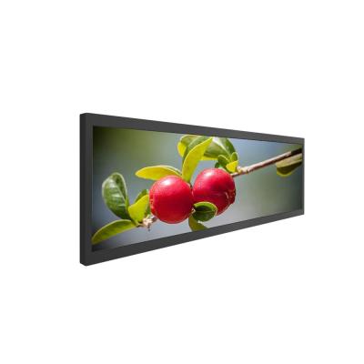 China Ultra Wide Shelf Display Stretched Bar LCD BV-UW27611 for sale