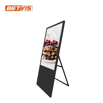 China 43 Inch Indoor Advertising Screen Poster Display High Quality LCD for sale