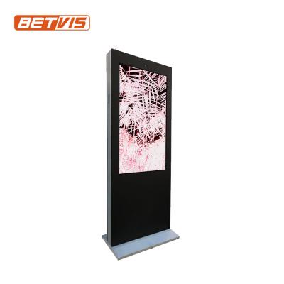 China Advertising Display Kiosk 43 49 Inch Indoor Capacitive Touch Screen Monitors 4k LCD Digital Signage Media Advertising Player for sale