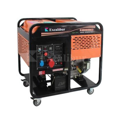 China Excalibur China 12kva 10kw 220V diesel generator set with good price S10000DE for sale