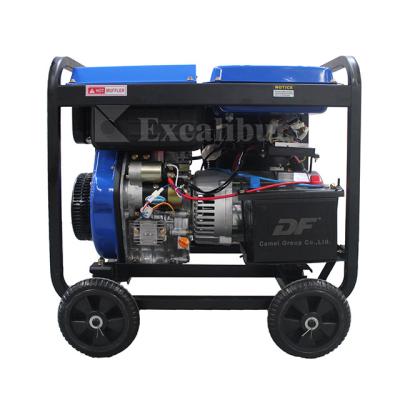 China Welding Function Excalibur Welding Generating Machine Construction Use Diesel Engine 192FE Head Start for sale