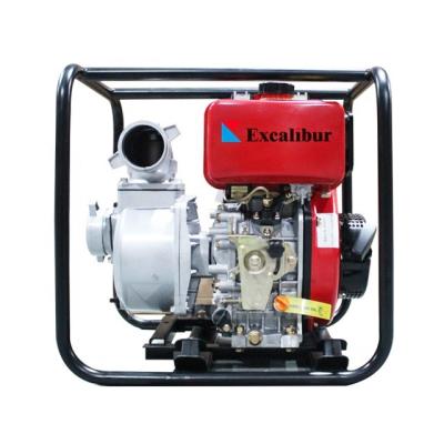 China Agriculture Excalibur manual irrigation and start china diesel agricultural water pumps with good price for sale