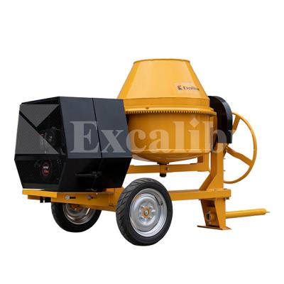 China Working Efficiency Electric Machine Concrete Cement Mixer With Big Drum for sale