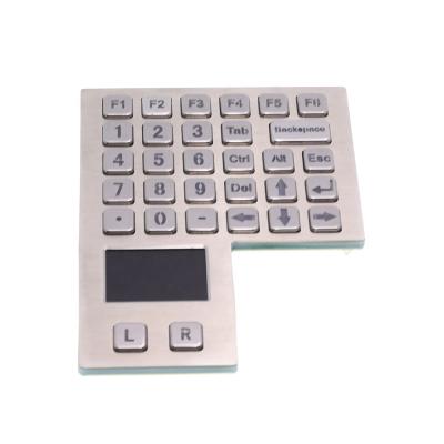 China DAVO LIN LCD display metal numeric keypad fanuc alphanumeric vandal proof numeric keypad for sale