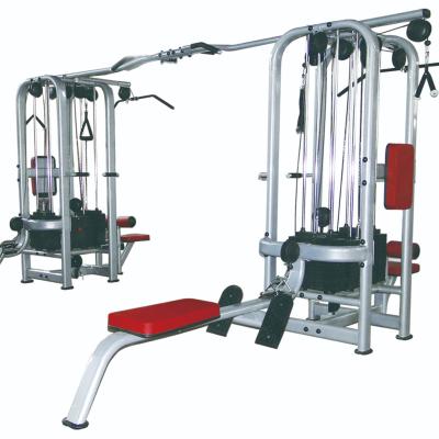 China Commercial Use Factory customizable warranty 8 stations multi station gym jungle machine for sale