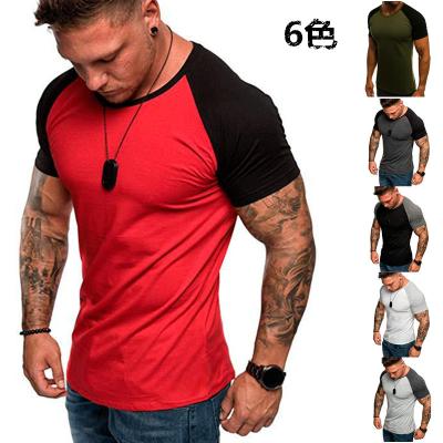 China NEW Anti-Wrinkle Big Yards Leisure Sports Customized Mens T-shirt Short Sleeve Fashion for sale