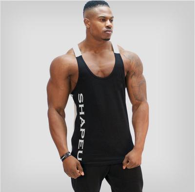 China Wholesale QUICK DRY Mens Sports Tank Tops Gym Mens Muscle Training Tops Custom Fitness Vest for sale