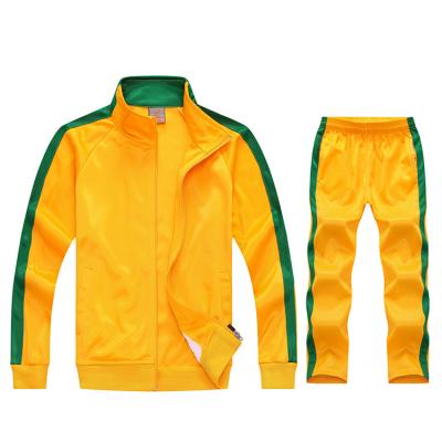 China Wholesale Custom QUICK DRY 100% Polyester Made Soccer Training Tracksuit Jogging Tracksuits With Logo For Running for sale