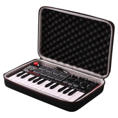 China Acceptable Custom Audio Case EVA Storage Travel Carry Tool Case For AKAI MPK Mini for sale