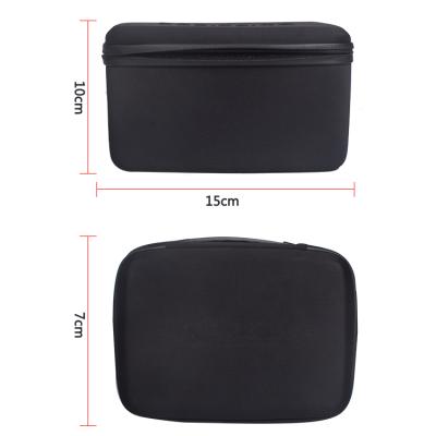 China EVA Cover Travel Portable Hard Black Waterproof Zipper Protector Waterproof EVA Nylon Watch Case for sale