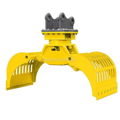 China Construction worksÂ   Excavator Attachments Demolition Grapple Matching Grab For 325C 326GC 330GC for sale