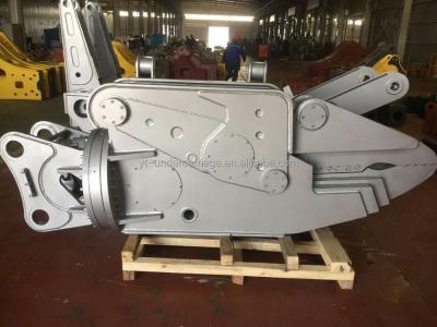 China For Waste Metal Disposal Excavator Hydraulic Shear Wire Cable Cutting Attachment for sale