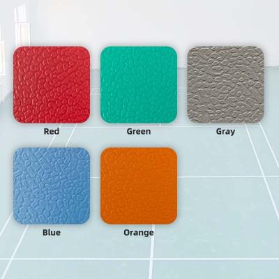 China Wholesale School Activity Room Gem Pattern PVC Sports Flooring Shock Absorption for sale