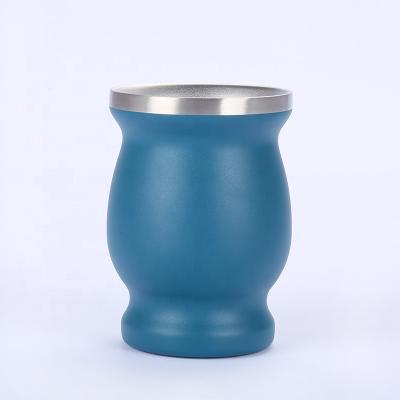 China 2021 New Colors PORTABLE Wholesale Customized Acceptable Portable Metal Large Capacity Water Cup for sale