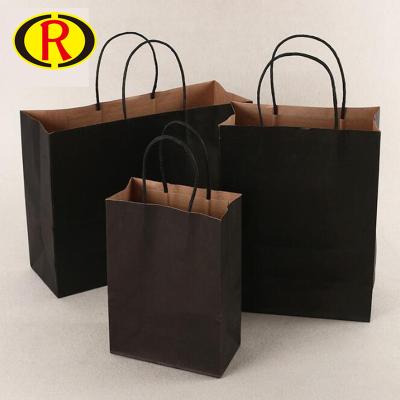 China Recyclable Supplier Fast Delivery Gold China Craft Food White Paper Bag for sale