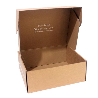 China 100% Recyclable Shipping Cardboard / Brown Corrugated Paper Boxes / Kraft Paper Recyclable Shipping Paper Boxes for sale