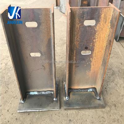 China High Precision Fabricator Steel Supply Welded Fabricated Steel Post Plate for sale