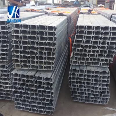 China Support System Good Quality Perforated C Channel Galvanized Strut C Purlin for sale