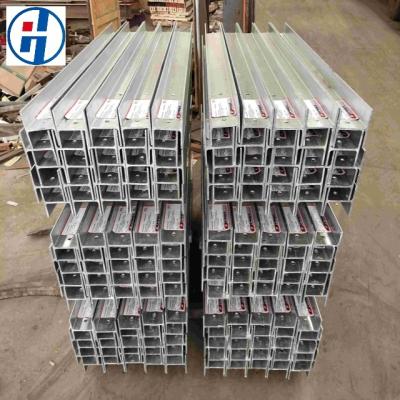 China Building Hot Dipped Galvanized Steel I Beam H Column With Install Slots for sale