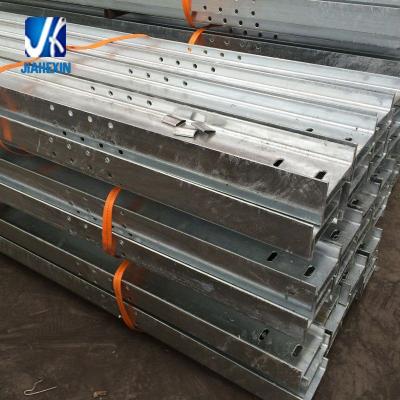 China Solar System Mounting Hot Dip Galvanized Perforated Steel H I Beam For Solar Mounting System for sale