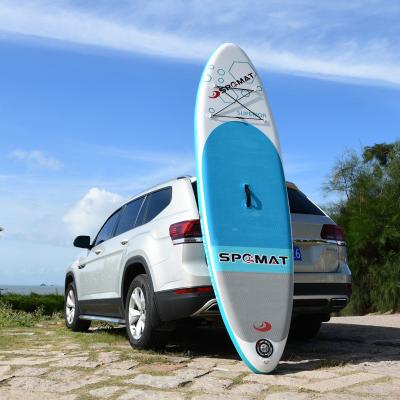 China Wholesale-SIP Paddle Paddle Board Unisex Non-Slip Adjustable Chamber Compact SUP Board Fishing SUP Board Double Board With Fins for sale