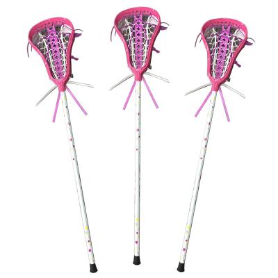 China 6065# Aluminum 7075# With Patent Certification Improve Manufacturer Lacrosse Sports Equipment Aluminum Plastic Carbon Fiber Lacrosse Custom Stick for sale