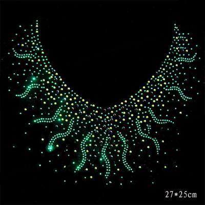 China Wholesale High Quality Custom Flatback Pattern Hotfix Rhinestone Transfer for sale