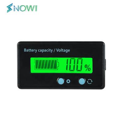 China Lead-acid Battery Test GY-6S 12V/24V  LCD Lead-Acid Lithium Battery Voltmeter Voltage Tester battery Voltage meter Battery Capacity Indicator voltmeter for sale