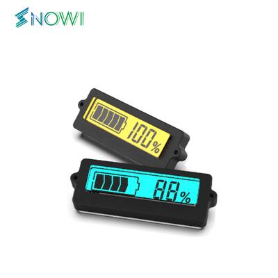 China Lead-acid Battery Test Baiway LY6N 12V 24V 36V 48V Digital Acid Lead Lithium Battery monitor Capacity Indicator tester meter 3s-16s for sale