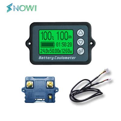 China Battery Pack TK15H 50A OEM Battery coulometer battery Capacity Volt Meter Power Meter battery monitor capacity tester for RV golf cart for sale